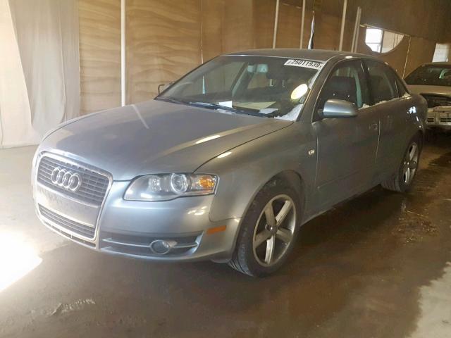 WAUDH78E57A013833 - 2007 AUDI A4 3.2 QUA GRAY photo 2