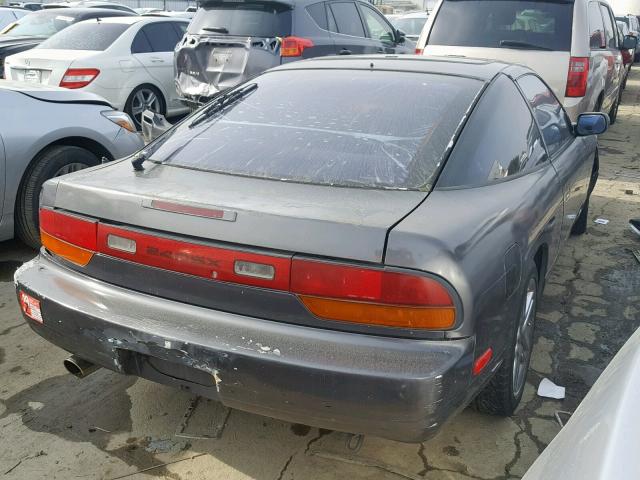 JN1HS36P7LW146614 - 1990 NISSAN 240SX SE GRAY photo 4