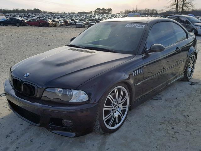 WBSBL93424PN57713 - 2004 BMW M3 BLACK photo 2