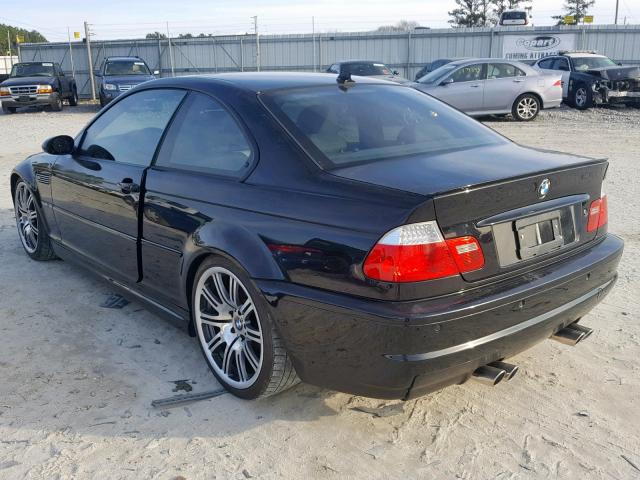 WBSBL93424PN57713 - 2004 BMW M3 BLACK photo 3