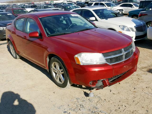 1B3CC5FB1AN140512 - 2010 DODGE AVENGER R/ RED photo 1