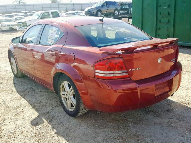 1B3CC5FB1AN140512 - 2010 DODGE AVENGER R/ RED photo 3