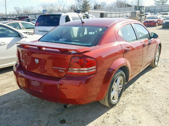 1B3CC5FB1AN140512 - 2010 DODGE AVENGER R/ RED photo 4