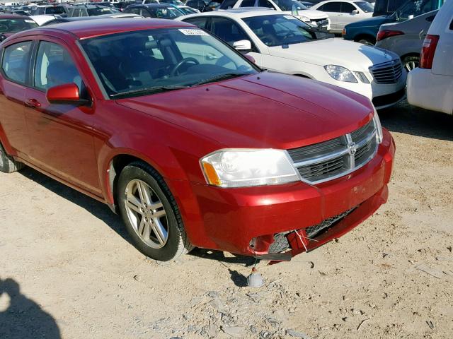 1B3CC5FB1AN140512 - 2010 DODGE AVENGER R/ RED photo 9