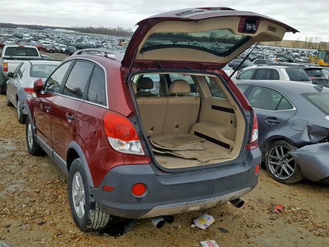 3GSDL43N69S555021 - 2009 SATURN VUE XE BURGUNDY photo 3