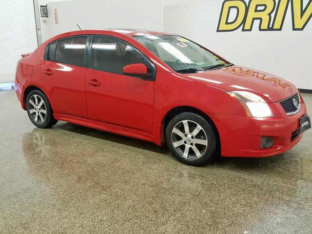 3N1AB6APXCL785621 - 2012 NISSAN SENTRA 2.0 RED photo 1