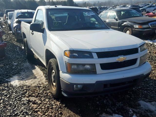 1GCCS149898159336 - 2009 CHEVROLET COLORADO WHITE photo 1