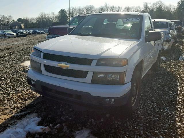 1GCCS149898159336 - 2009 CHEVROLET COLORADO WHITE photo 2