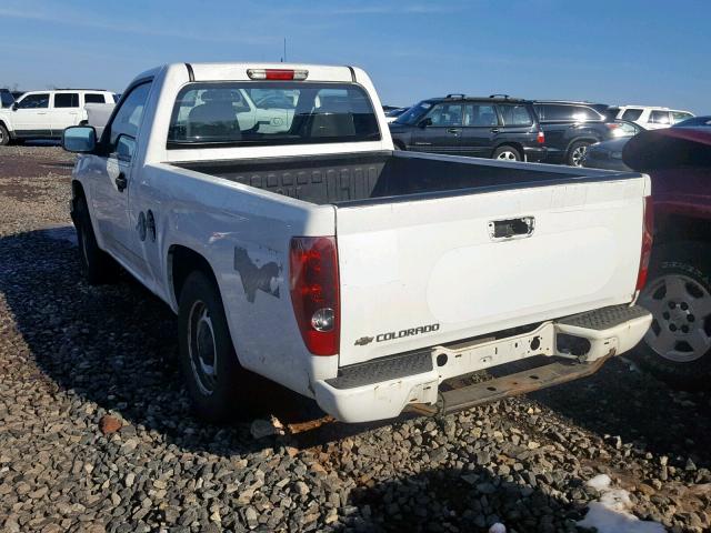 1GCCS149898159336 - 2009 CHEVROLET COLORADO WHITE photo 3