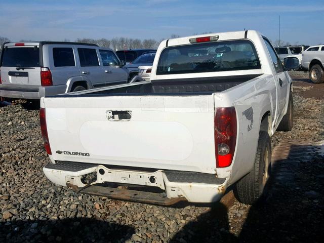 1GCCS149898159336 - 2009 CHEVROLET COLORADO WHITE photo 4