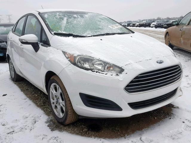 3FADP4BJ0EM201787 - 2014 FORD FIESTA SE WHITE photo 1