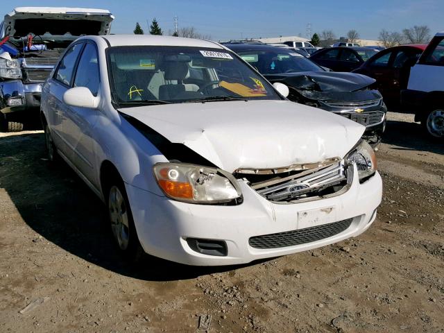 KNAFE122275447617 - 2007 KIA SPECTRA EX WHITE photo 1