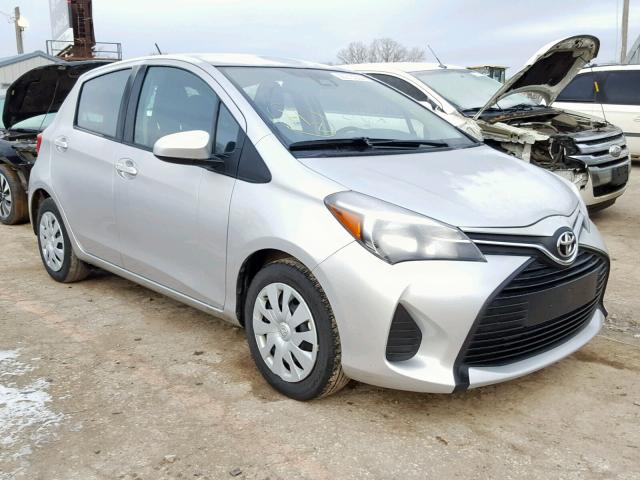 VNKKTUD33HA081407 - 2017 TOYOTA YARIS L SILVER photo 1