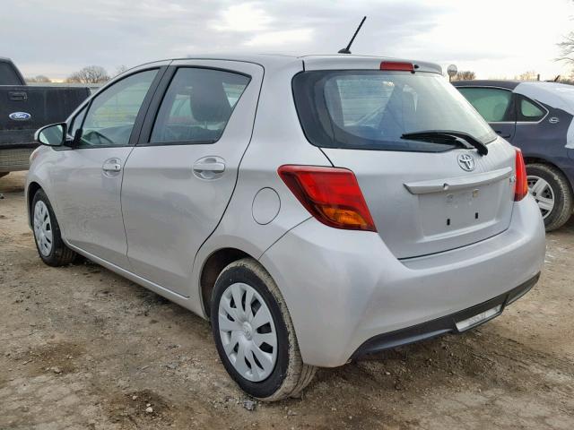 VNKKTUD33HA081407 - 2017 TOYOTA YARIS L SILVER photo 3