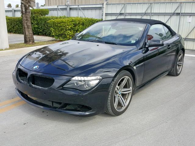 WBAEB5C53AC225532 - 2010 BMW 650 I BLACK photo 2