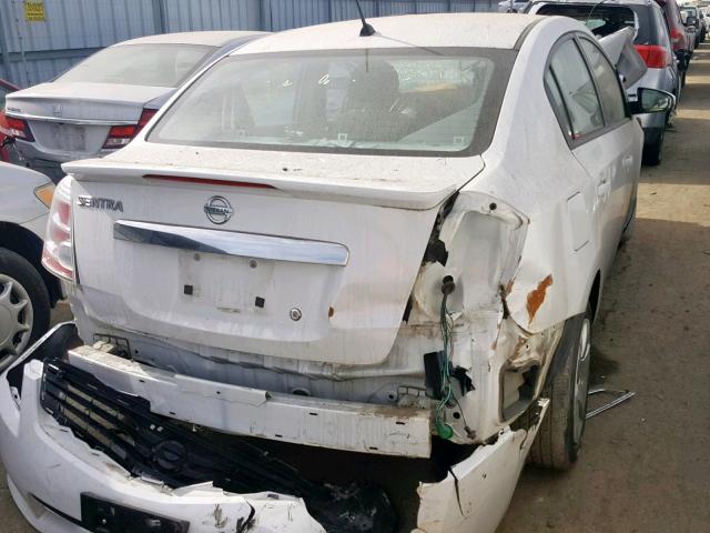 3N1AB6AP8CL710660 - 2012 NISSAN SENTRA 2.0 WHITE photo 4