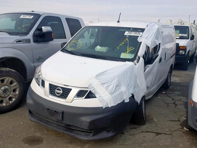 3N6CM0KN9FK703458 - 2015 NISSAN NV200 2.5S WHITE photo 2