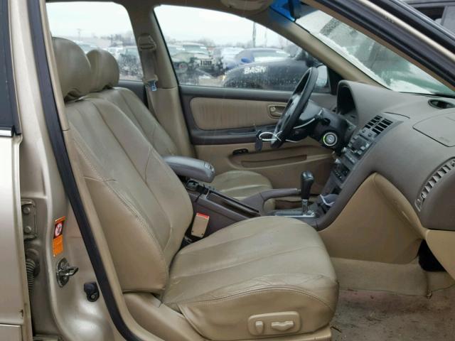 JN1CA31A3YT025619 - 2000 NISSAN MAXIMA GLE TAN photo 5