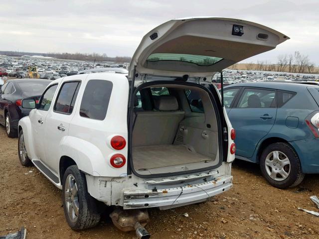 3GNBACFU1BS655577 - 2011 CHEVROLET HHR LT WHITE photo 3