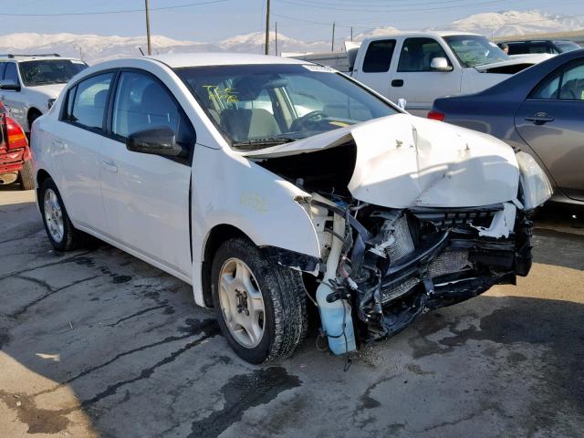 3N1AB61E57L676603 - 2007 NISSAN SENTRA 2.0 WHITE photo 1