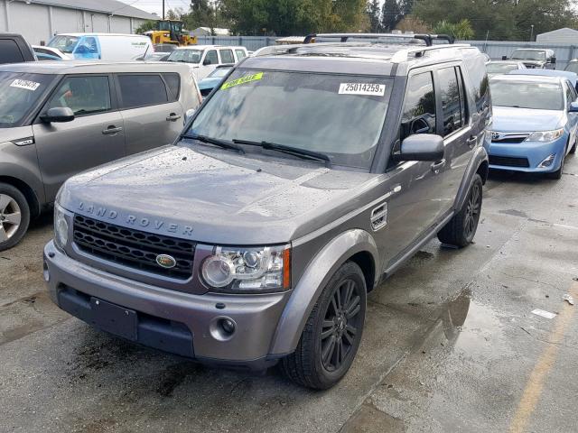 SALAG2D43AA545526 - 2010 LAND ROVER LR4 HSE GRAY photo 2