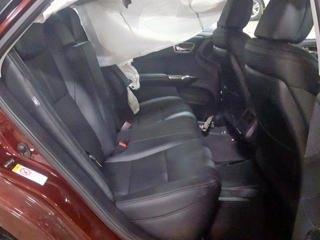 4T1BK1EB1JU275532 - 2018 TOYOTA AVALON XLE MAROON photo 6