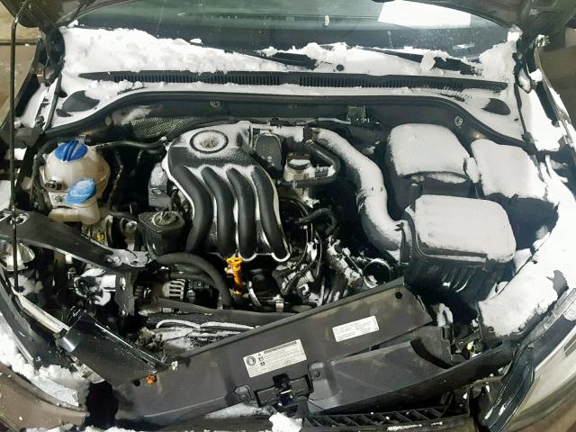 3VW1K7AJ0DM260235 - 2013 VOLKSWAGEN JETTA BASE Շագանակագույն լուսանկար 7