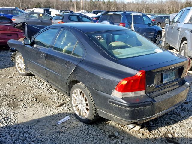 YV1RS592372638920 - 2007 VOLVO S60 2.5T MAROON photo 3