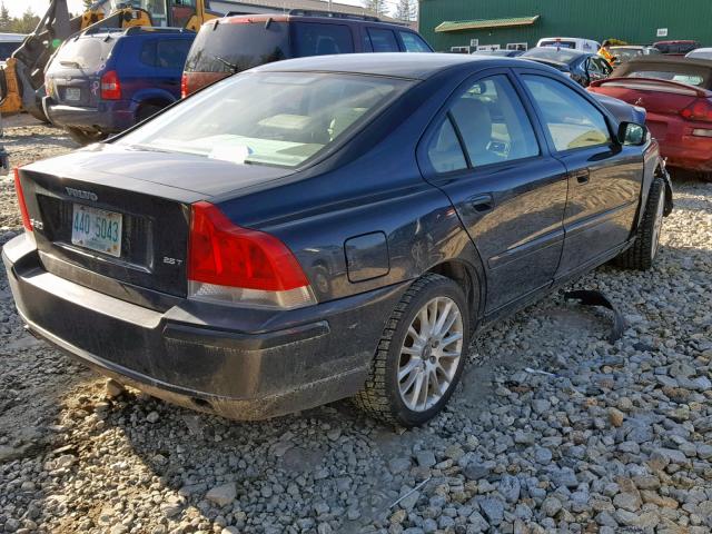 YV1RS592372638920 - 2007 VOLVO S60 2.5T MAROON photo 4