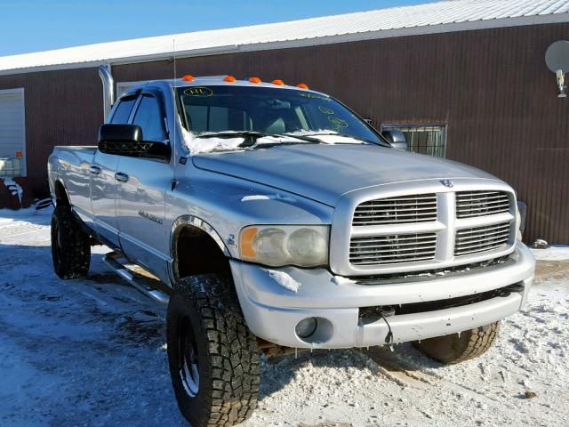 3D7LU38613G747186 - 2003 DODGE RAM 3500 S SILVER photo 1