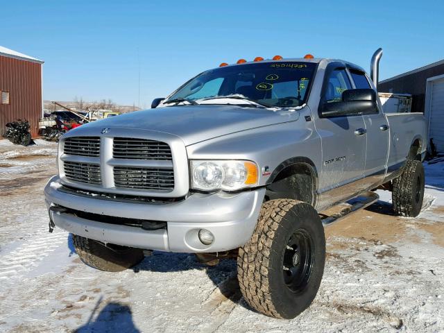 3D7LU38613G747186 - 2003 DODGE RAM 3500 S SILVER photo 2