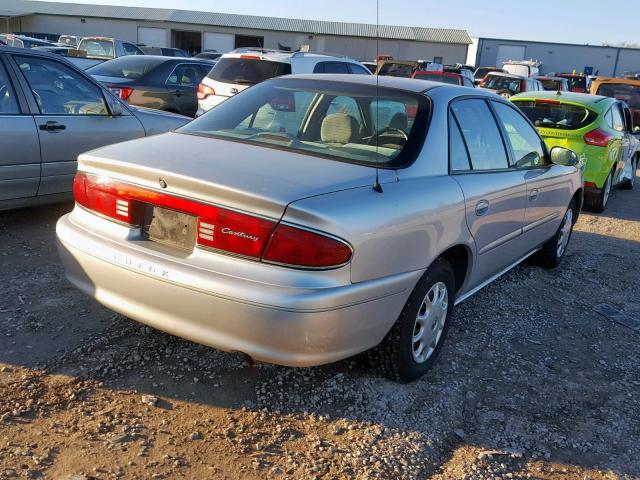 2G4WS52J731191699 - 2003 BUICK CENTURY CU SILVER photo 4