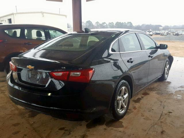 1G1ZB5STXGF215469 - 2016 CHEVROLET MALIBU LS შავი ფოტო 4