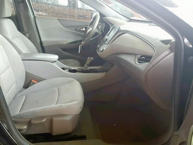 1G1ZB5STXGF215469 - 2016 CHEVROLET MALIBU LS შავი ფოტო 5