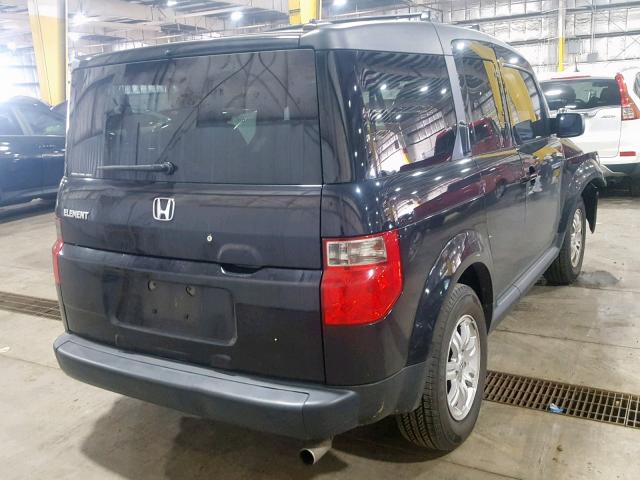 5J6YH27736L003051 - 2006 HONDA ELEMENT EX BLACK photo 4