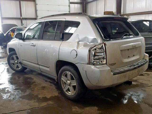 1J4NT4FB7AD628705 - 2010 JEEP COMPASS SP ვერცხლისფერი ფოტო 3