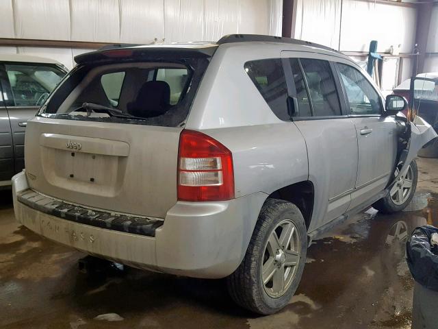 1J4NT4FB7AD628705 - 2010 JEEP COMPASS SP ვერცხლისფერი ფოტო 4