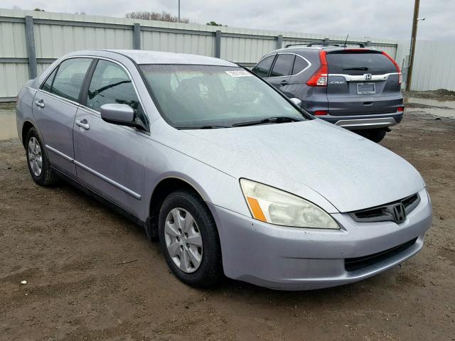 1HGCM56343A043983 - 2003 HONDA ACCORD LX SILVER photo 1