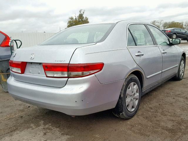 1HGCM56343A043983 - 2003 HONDA ACCORD LX SILVER photo 4