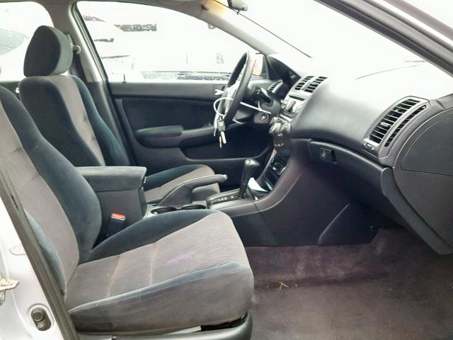 1HGCM56343A043983 - 2003 HONDA ACCORD LX SILVER photo 5