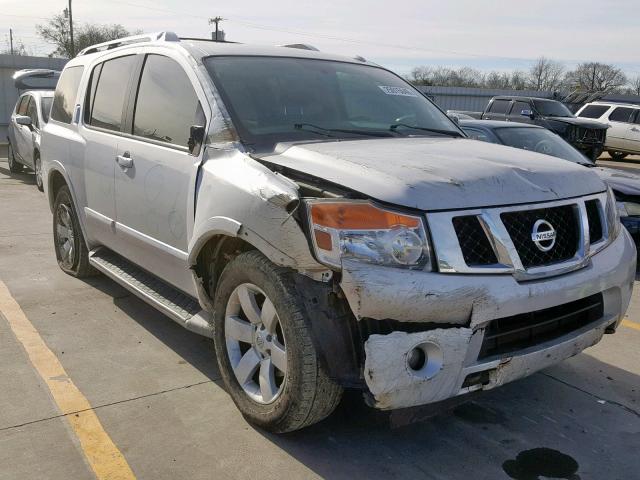 5N1BA0ND8CN617182 - 2012 NISSAN ARMADA SV SILVER photo 1