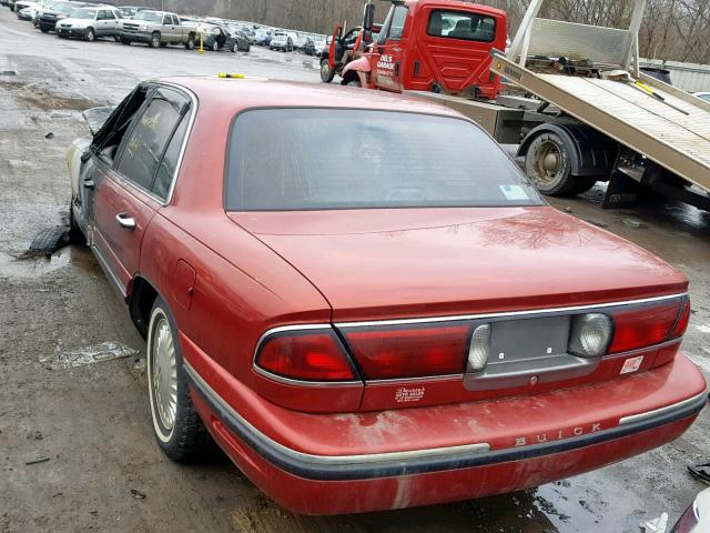 1G4HP52K7VH557101 - 1997 BUICK LESABRE CU BURGUNDY photo 3