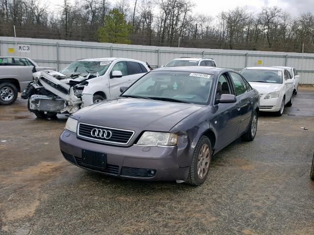 WAUBH64B51N076265 - 2001 AUDI A6 2.8 GRAY photo 2