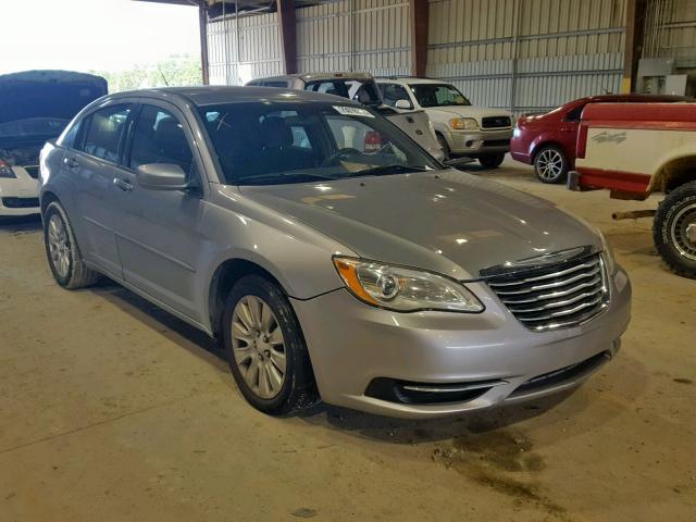 1C3CCBAB0DN604578 - 2013 CHRYSLER 200 LX GRAY photo 1