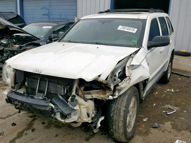 1J4HR58266C361004 - 2006 JEEP GRAND CHER WHITE photo 2