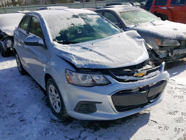 1G1JB5SG7H4160671 - 2017 CHEVROLET SONIC LS BLUE photo 1