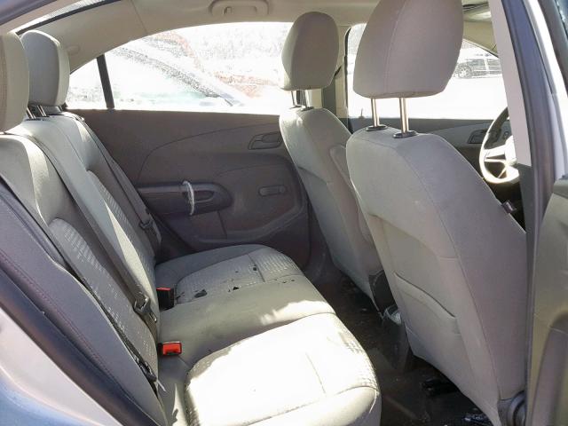 1G1JB5SG7H4160671 - 2017 CHEVROLET SONIC LS BLUE photo 6