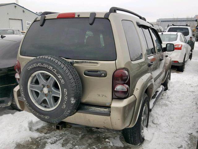 1J4GL38KX2W366894 - 2002 JEEP LIBERTY RE BROWN photo 4