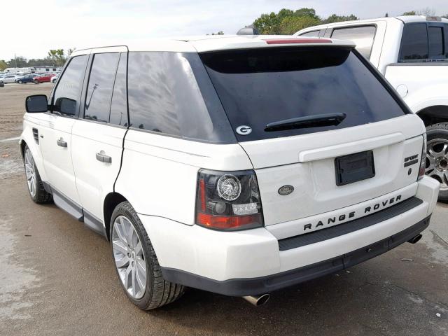 SALSH23446A952779 - 2006 LAND ROVER RANGE ROVE WHITE photo 3