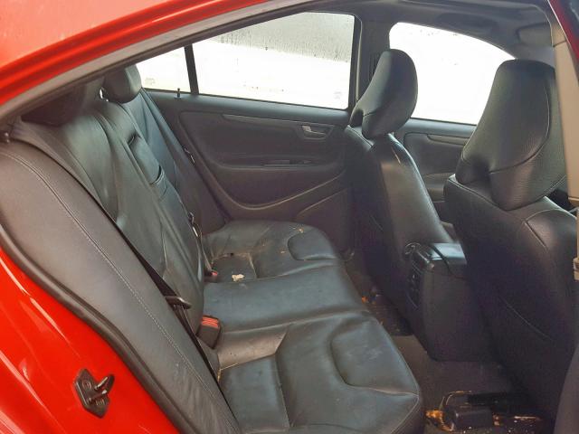 YV1RS592162516233 - 2006 VOLVO S60 2.5T RED photo 6